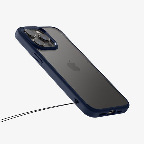 ACS04816 - iPhone 14 Pro Max Case Ultra Hybrid in crystal clear showing the back